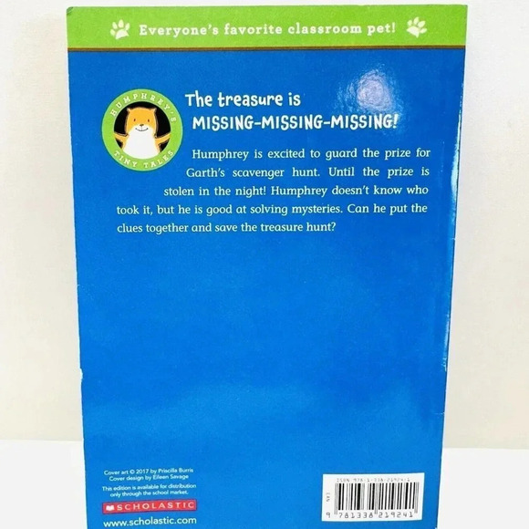 HUMPHREY'S TREASURE HUNT TROUBLE Paperback Book by Betty G. Birney - Picture 2 of 4